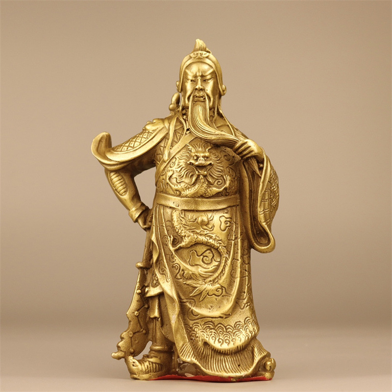 Home Office Ye - Statuette en laiton du dieu de