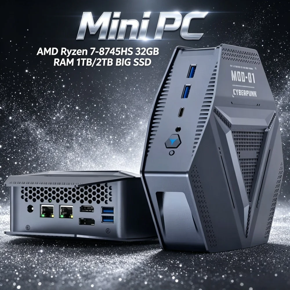 Home Office Windows 11 - Mini PC de jeu Intel Core,