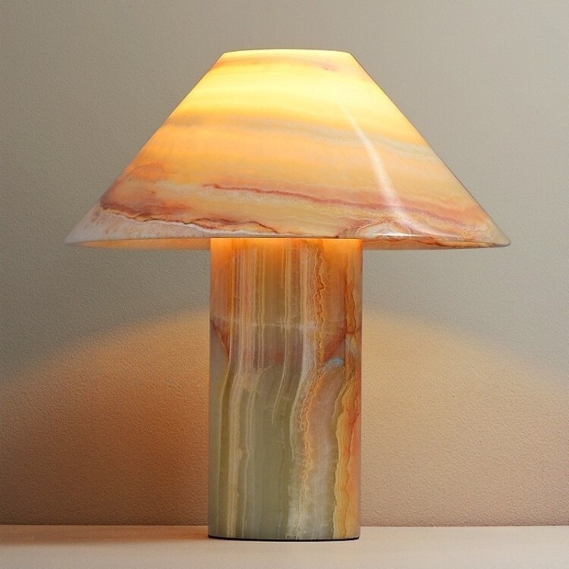 Home Office Interior Design - Lampadaire LED en verre de Jade