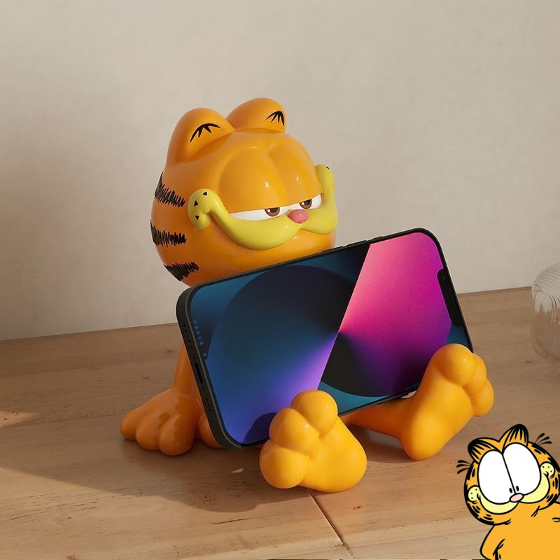 Home Office Student - Figurine en peluche Garfield, dessin animé
