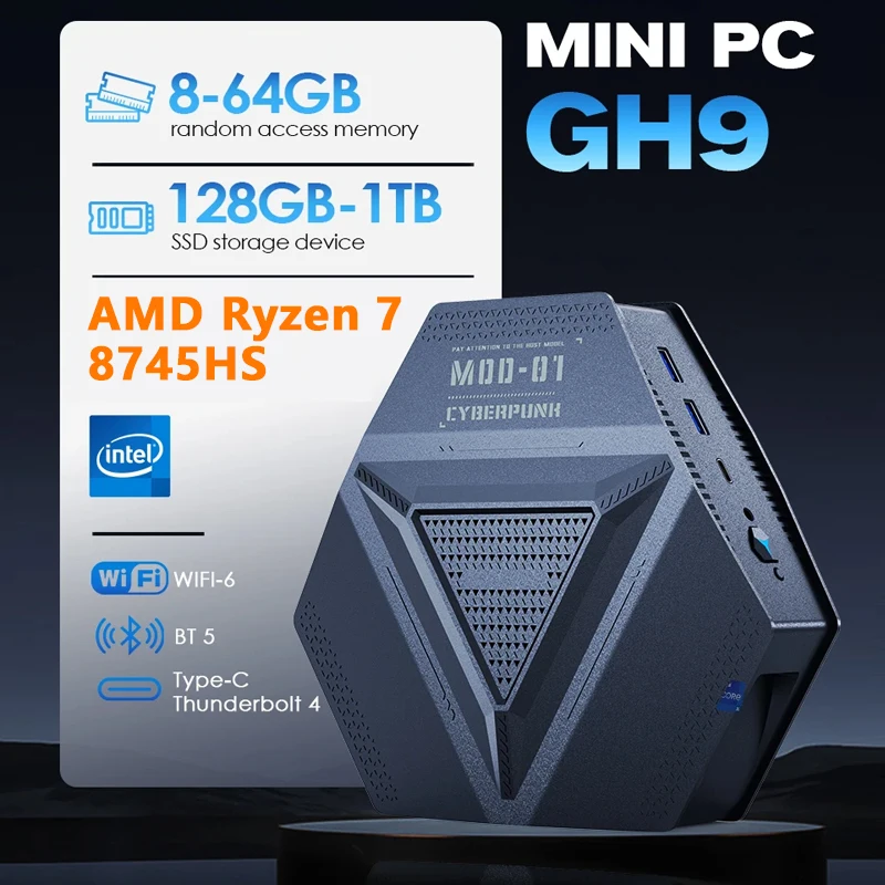 Mini PC de jeu à transmission  - Home Office Windows 11 avis et prix