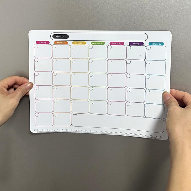 Tableau magnétique effaçable à - Magnetic Calendar Board avis et prix