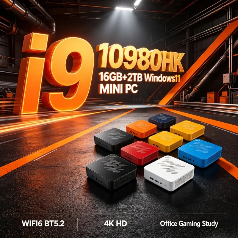 Mini PC multicolore Core I9‑10 - Home Office Windows 11 avis et prix