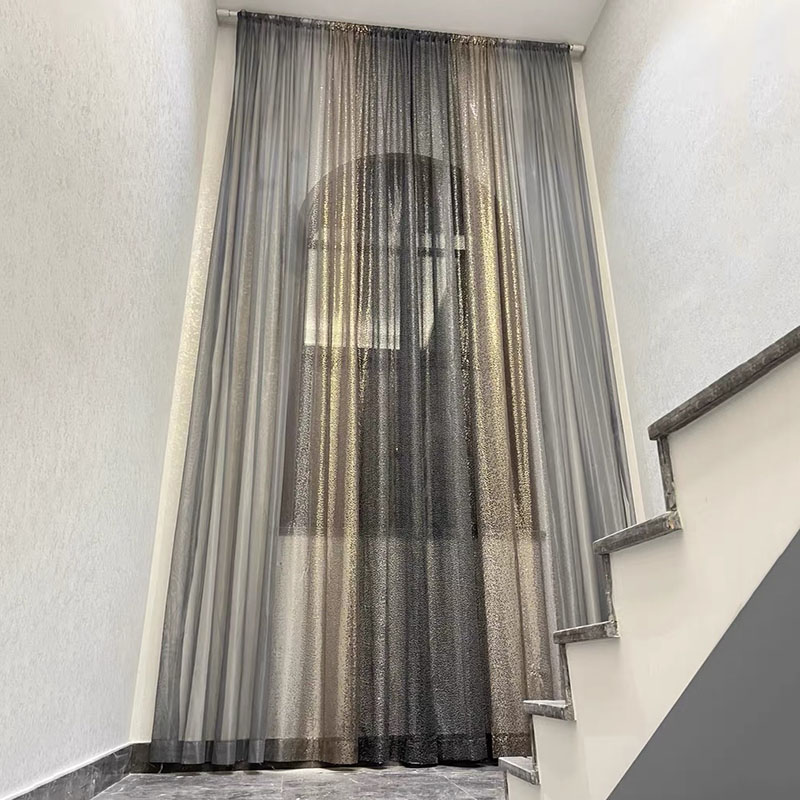 Rideau en Tulle dégradé de pai - Home Office Industrial Style avis et prix