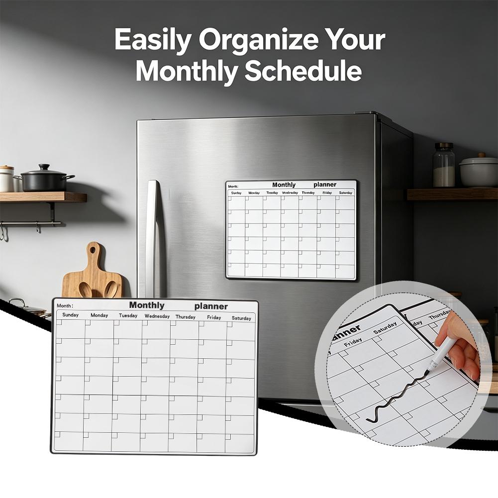 Calendrier magnétique effaçabl - Magnetic Calendar Board avis et prix