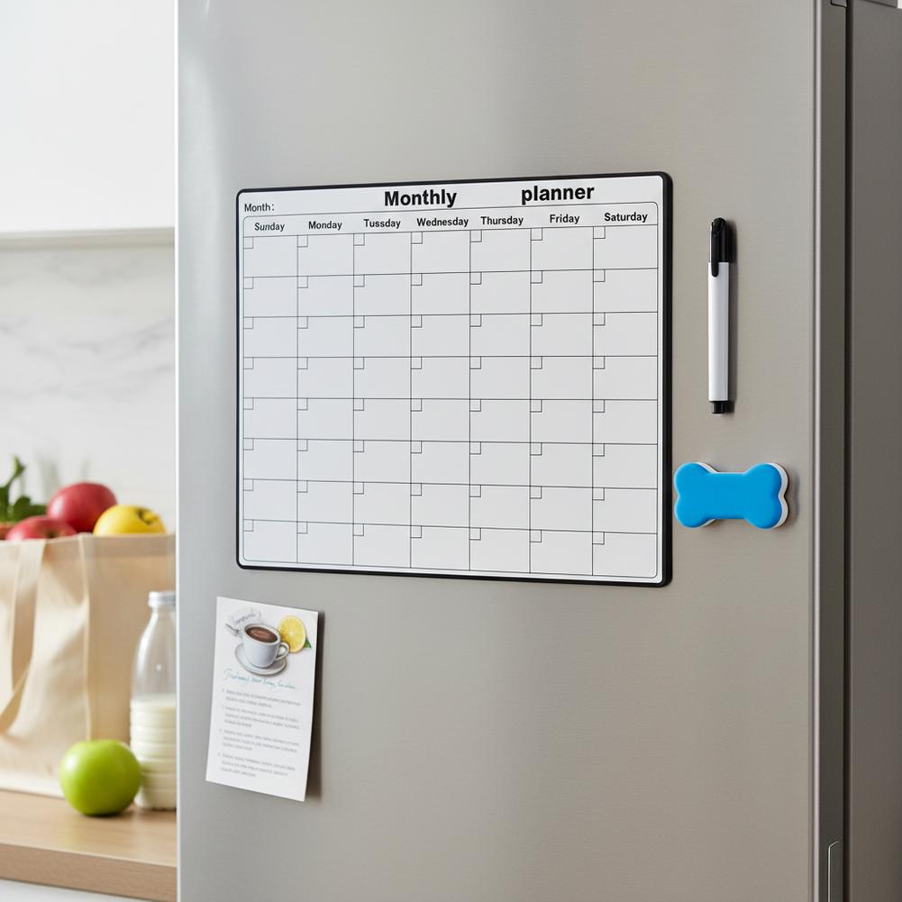 Calendrier magnétique effaçabl - Magnetic Calendar Board avis et prix