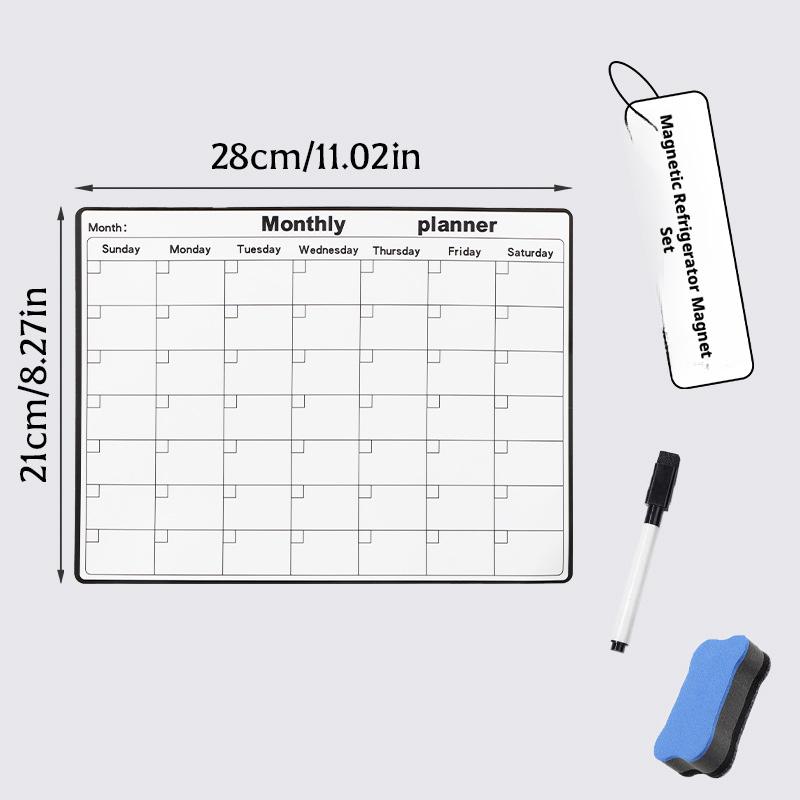 Calendrier magnétique effaçabl - Magnetic Calendar Board avis et prix