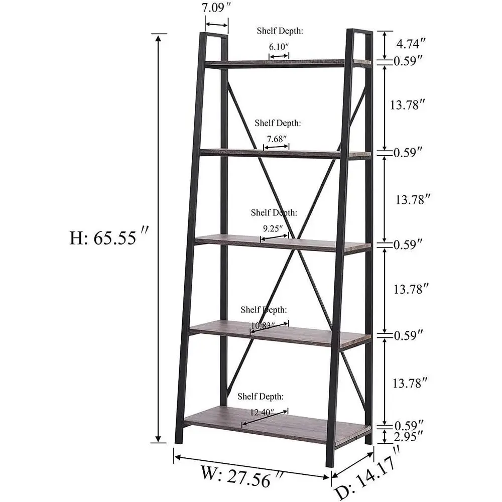Étagère à 5 niveaux, style ind - Home Office Industrial Style avis et prix
