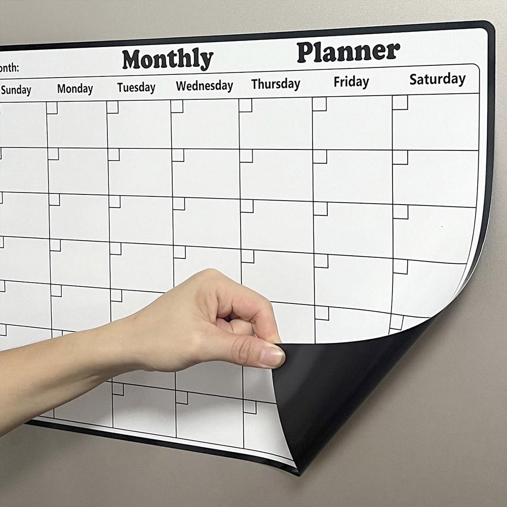 Tableau blanc magnétique éléga - Magnetic Calendar Board avis et prix