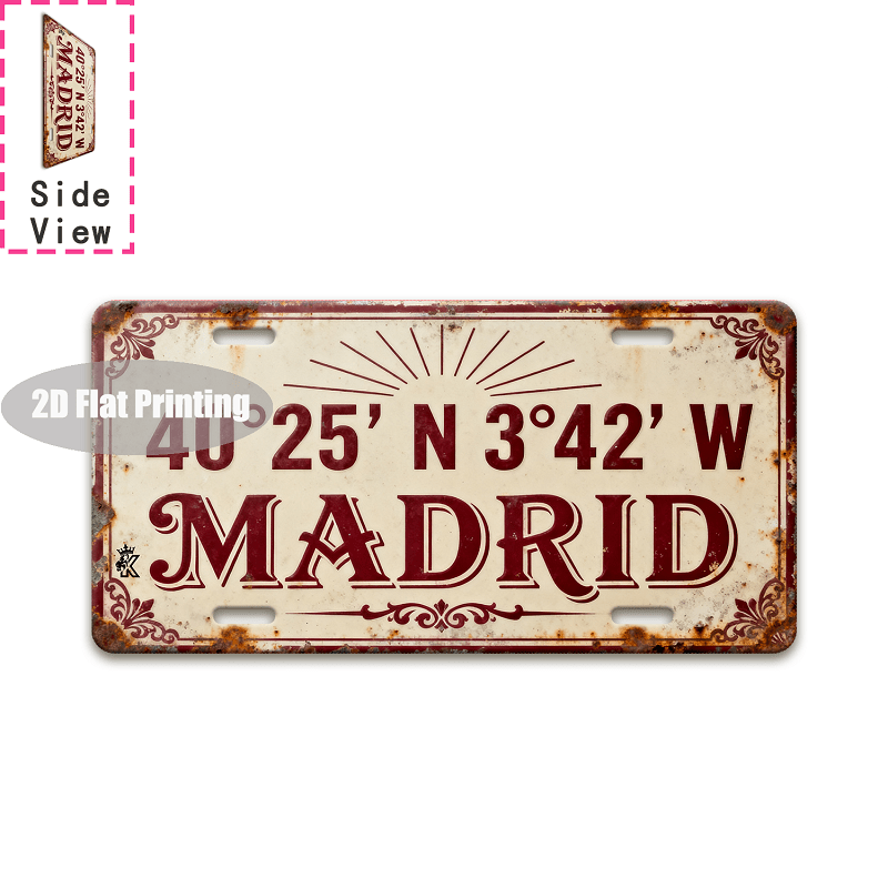 Plaque en métal vintage durabl - Home Office Ye avis et prix