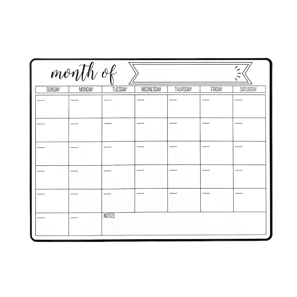 Nouveau calendrier magnétique  - Magnetic Calendar Board avis et prix