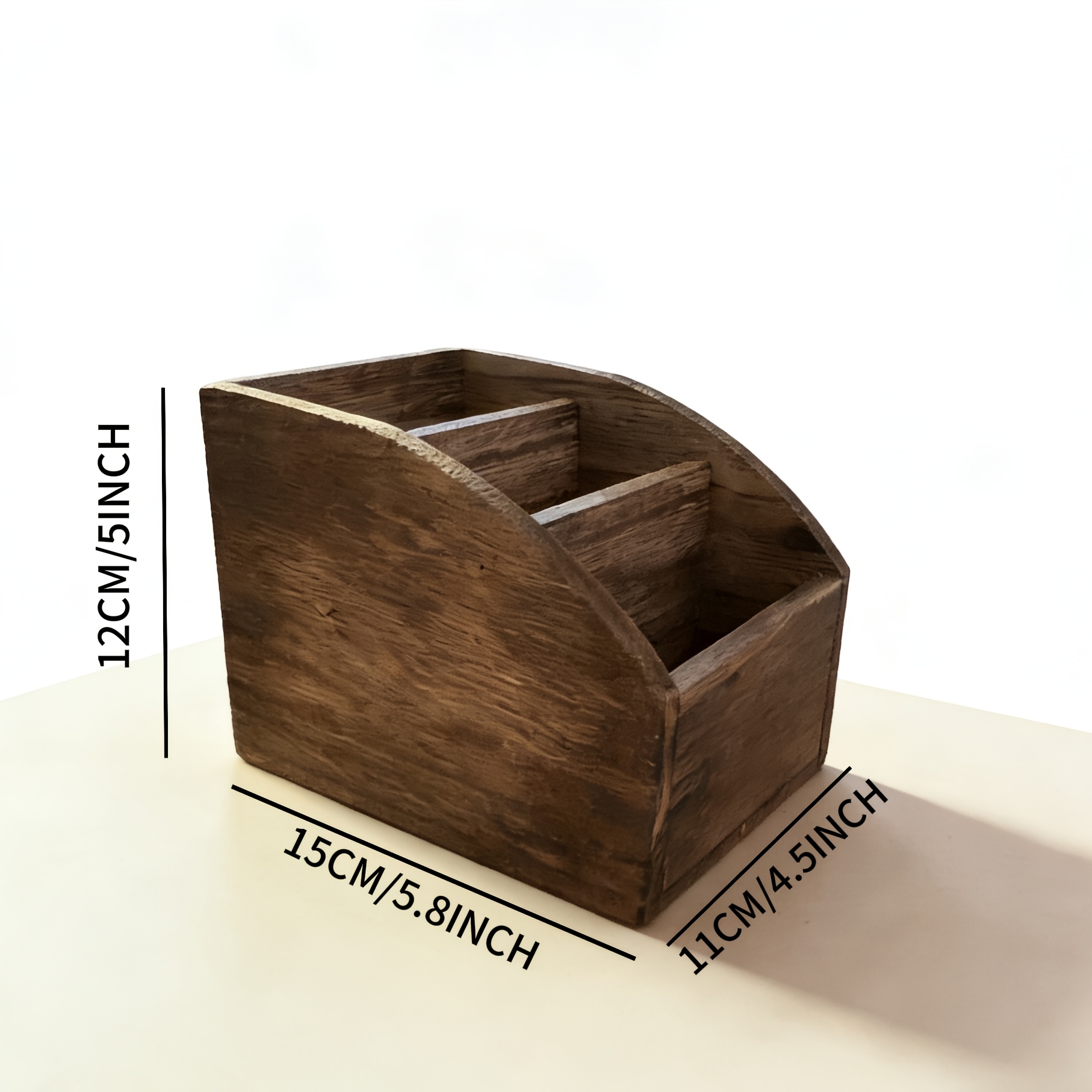 Boîte de rangement vintage en  - Desktop Organizer Bamboo avis et prix