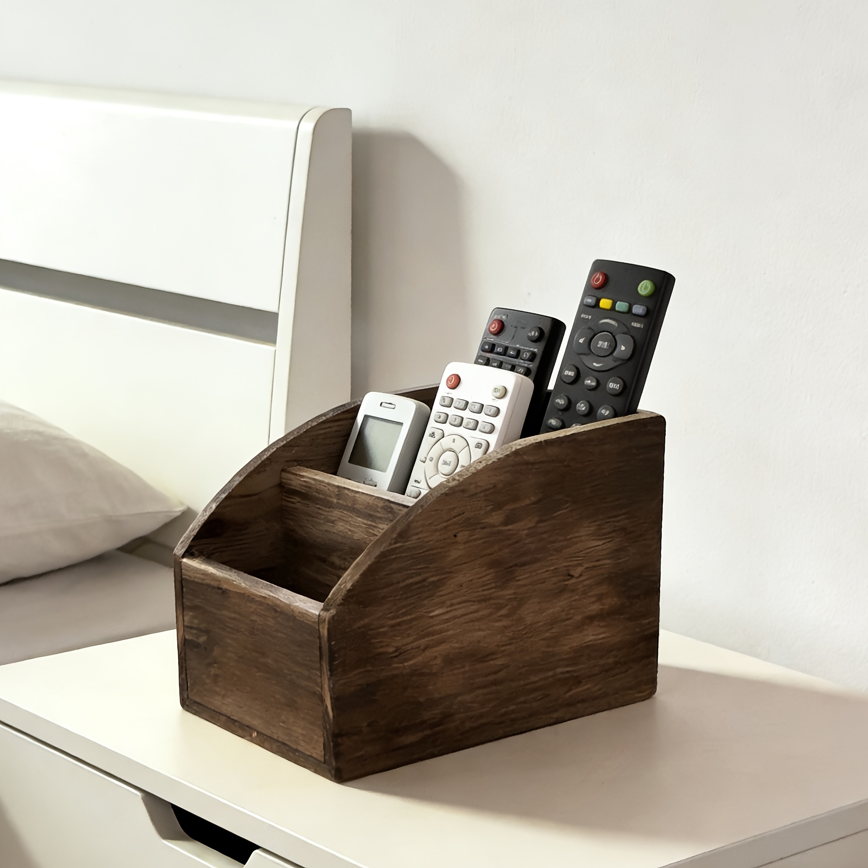 Boîte de rangement vintage en  - Desktop Organizer Bamboo avis et prix