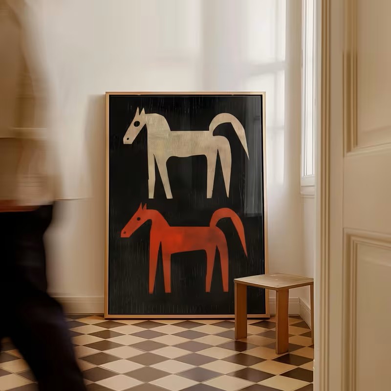 Affiche murale sur toile avec  - Home Office Interior Design avis et prix