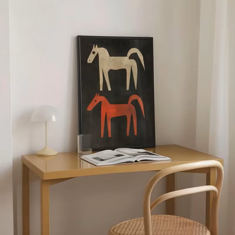 Affiche murale sur toile avec  - Home Office Interior Design avis et prix