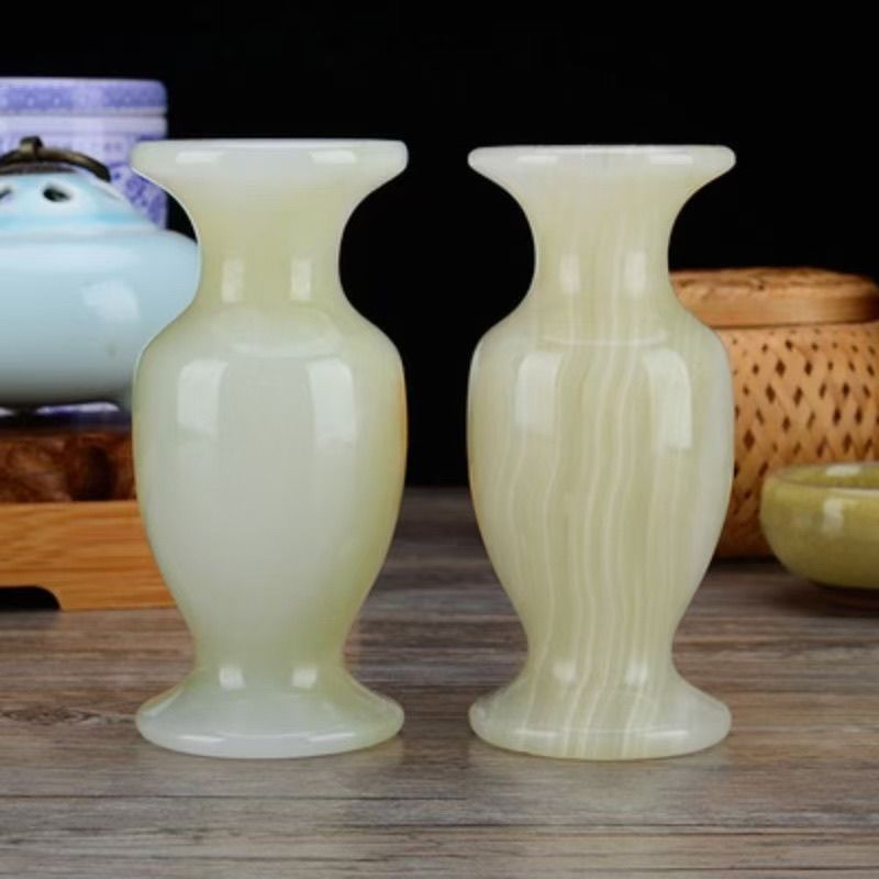 Vases en pierre naturelle, acc - Home Office Form avis et prix