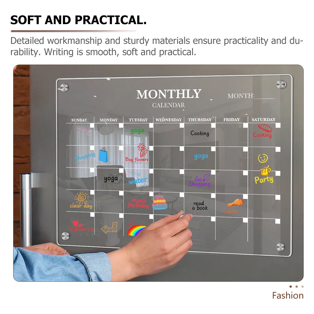 Tableau magnétique pour réfrig - Magnetic Calendar Board avis et prix