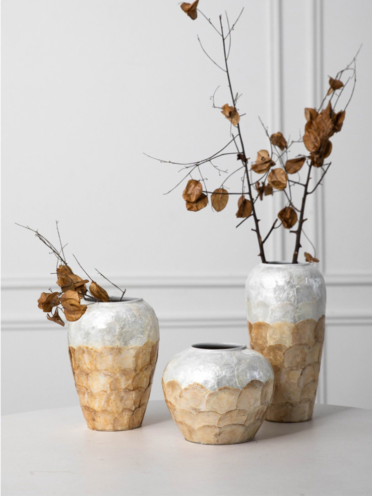 Vase en céramique incrusté de  - Home Office Form avis et prix