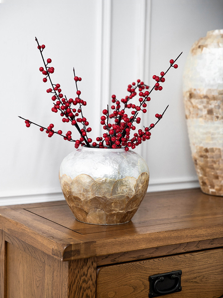 Vase en céramique incrusté de  - Home Office Form avis et prix