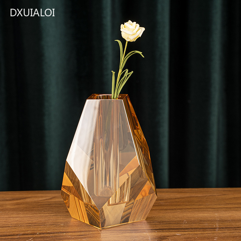 Vase en cristal minimaliste mo - Home Office Interior Design avis et prix