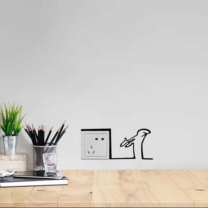 Autocollant minimaliste pour i - Home Office Interior Design avis et prix