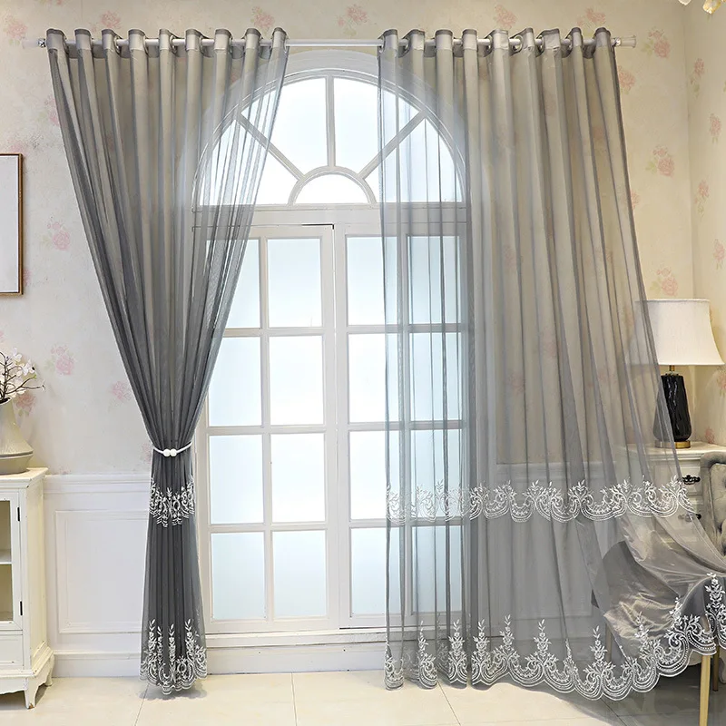 Rideaux de fenêtre brodés perl - Home Office Buy avis et prix