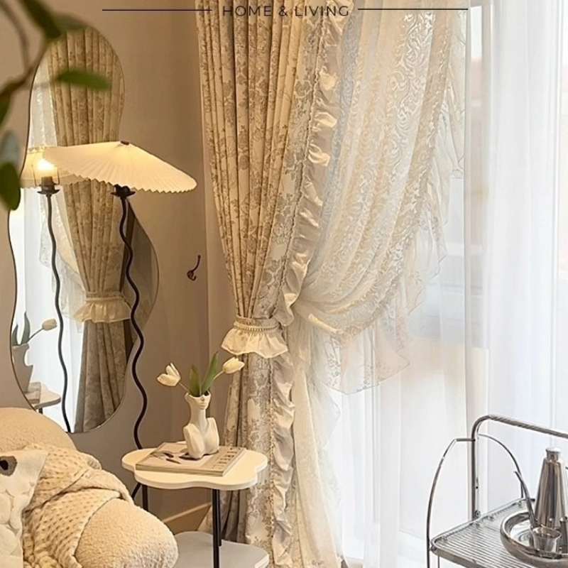 Rideaux Romantiques pour Salon - Home Office Buy avis et prix