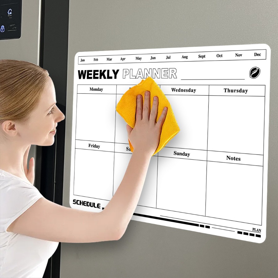 Autocollant magnétique doux po - Magnetic Calendar Board avis et prix
