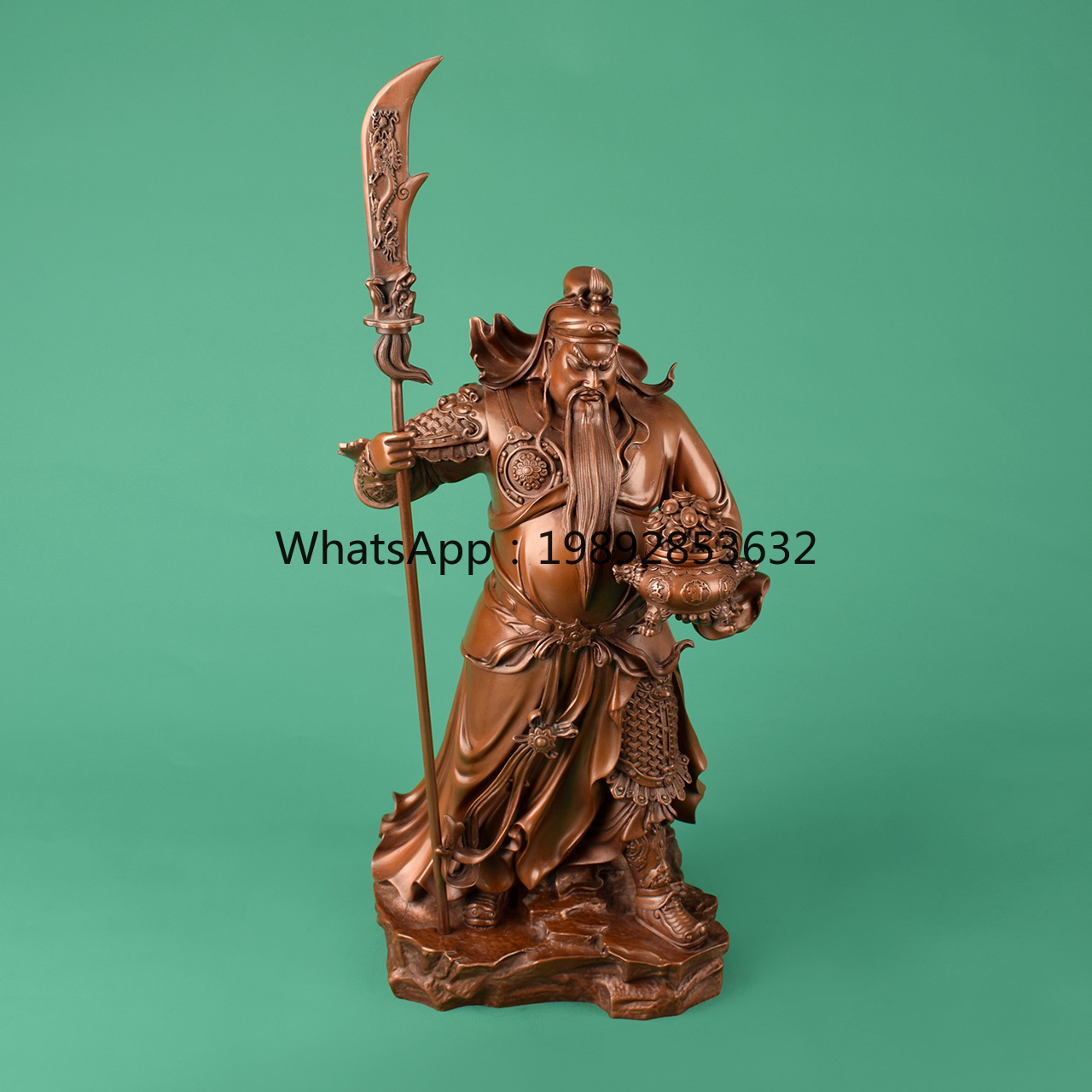 LYY Bronze Yuanbao Guan Gong F - Home Office Ye avis et prix