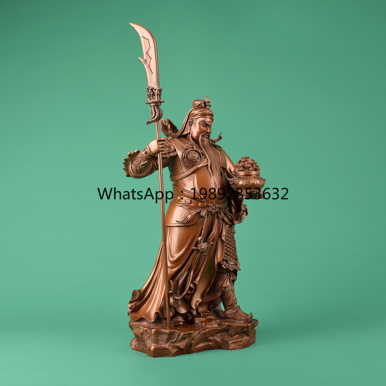 LYY Bronze Yuanbao Guan Gong F - Home Office Ye avis et prix