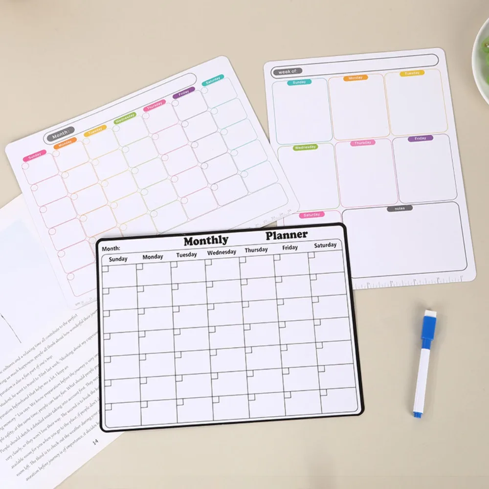 Calendrier hebdomadaire effaça - Magnetic Calendar Board avis et prix