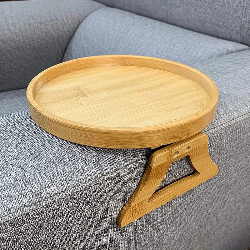 Plateau d'accoudoir de canapé  - Desktop Organizer Bamboo avis et prix