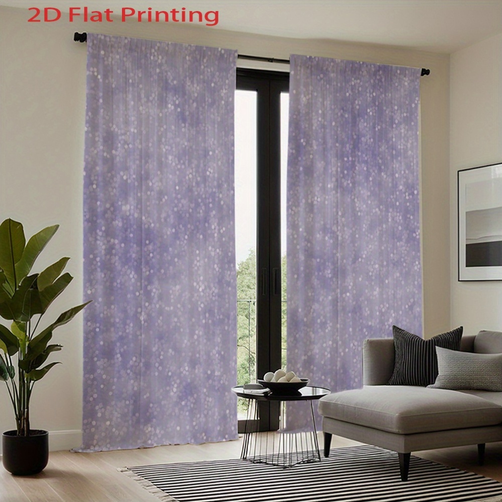 Rideaux scintillants violets p - Home Office Interior Design avis et prix