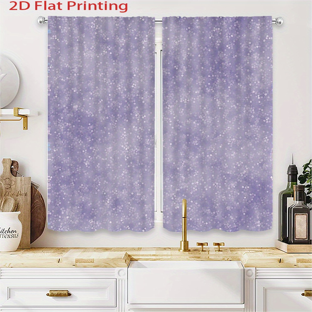 Rideaux scintillants violets p - Home Office Interior Design avis et prix