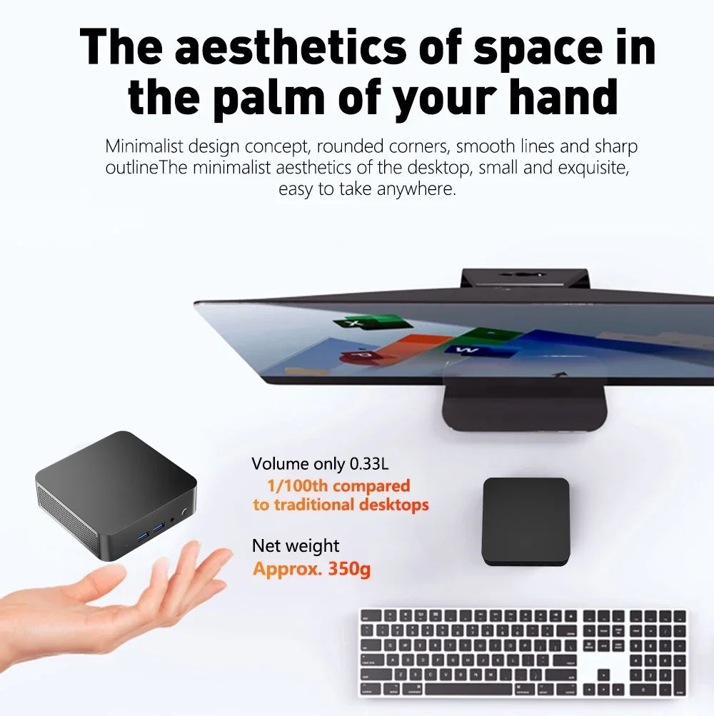 Mini PC de bureau haute perfor - Home Office Windows 11 avis et prix